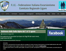 Tablet Screenshot of fieliguria.com